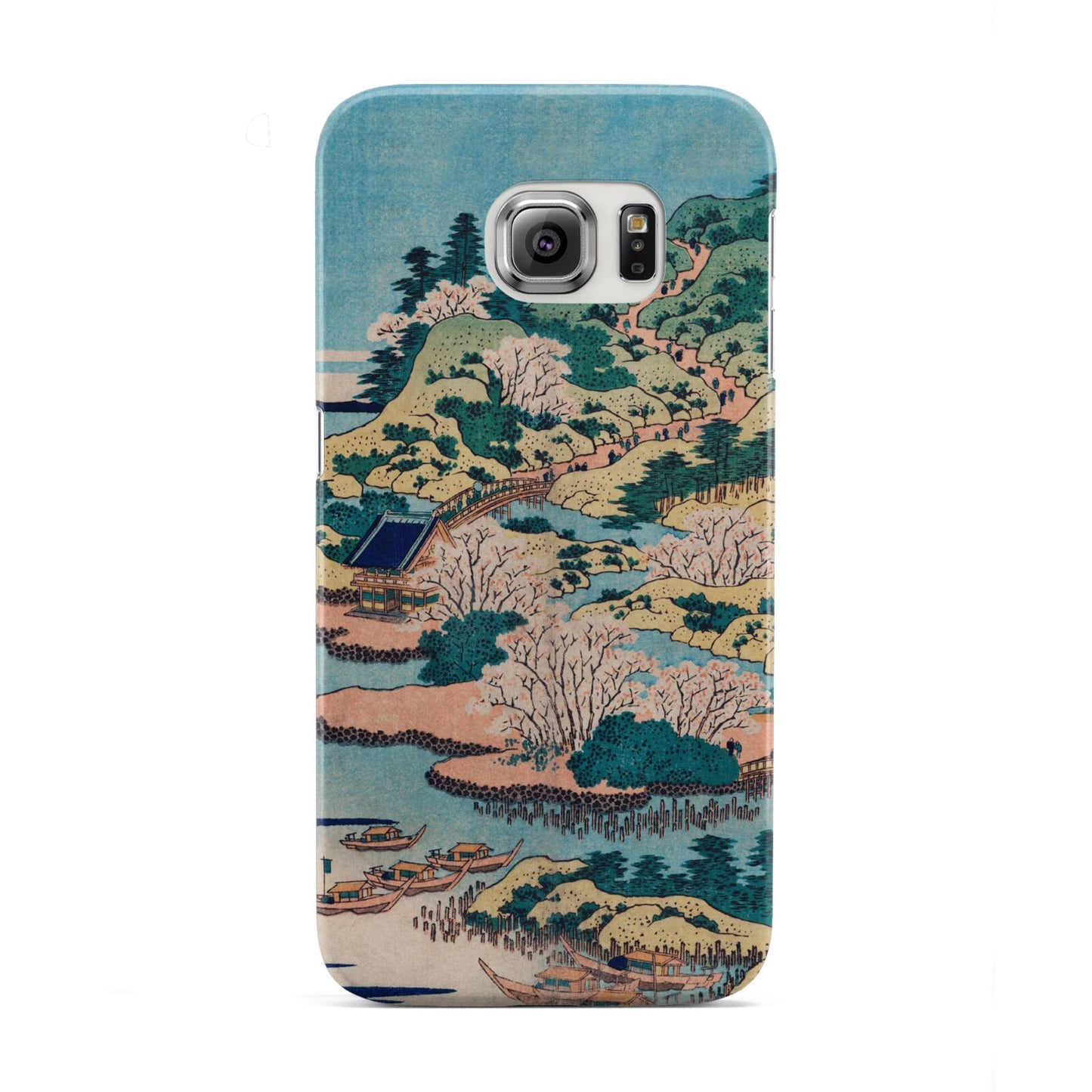 Coastal Community By Katsushika Hokusai Samsung Galaxy S6 Edge Case