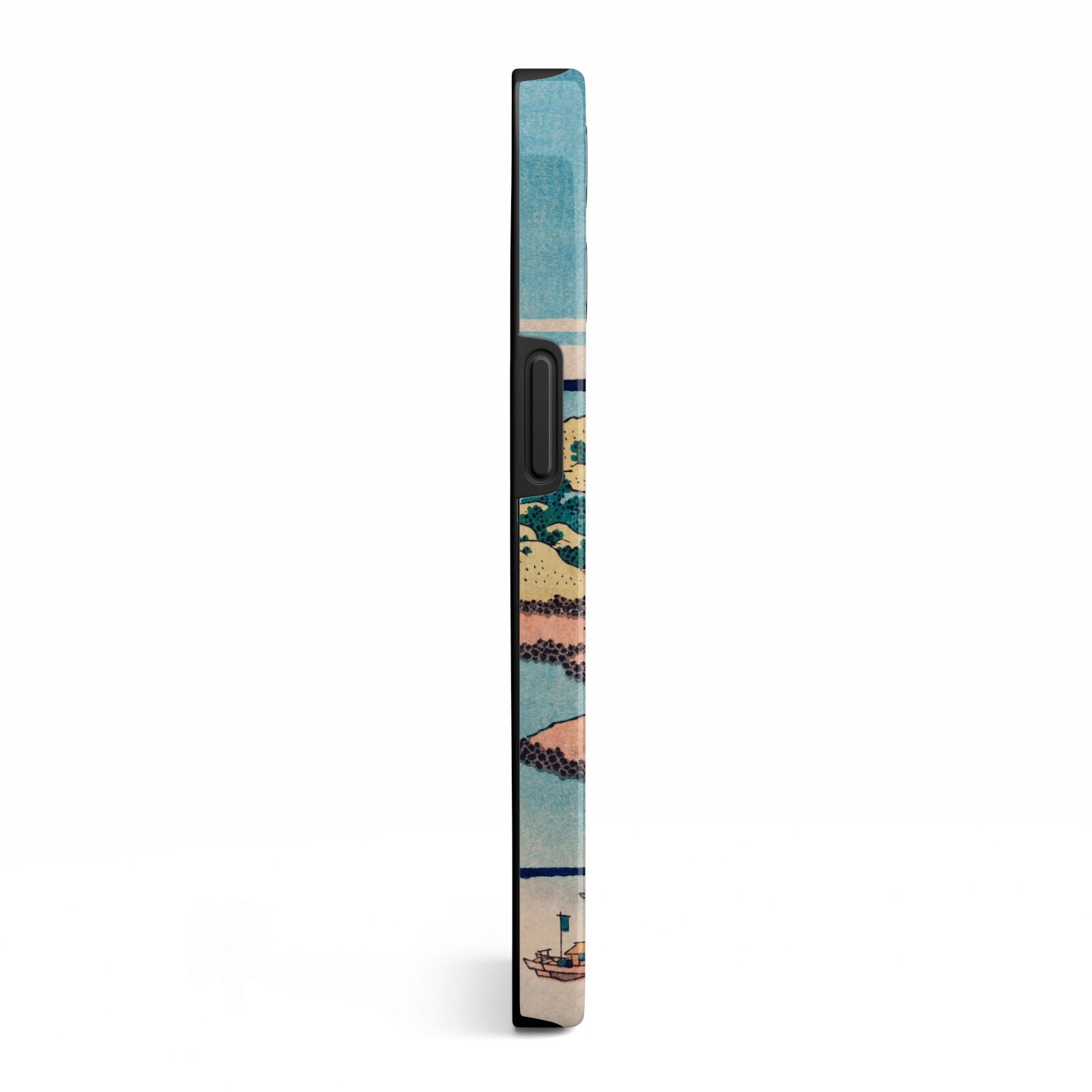 Coastal Community By Katsushika Hokusai iPhone 13 Pro Side Image 3D Tough Case