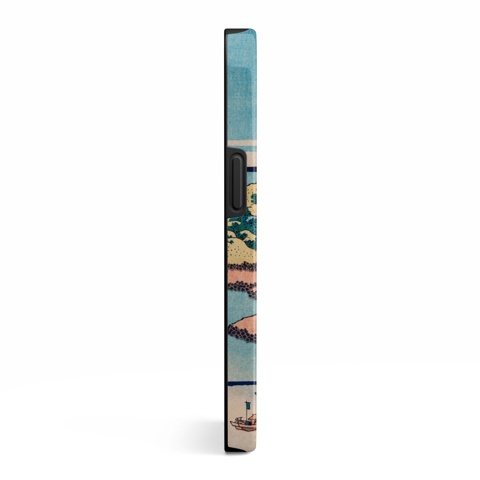 Coastal Community By Katsushika Hokusai iPhone 13 Side Image 3D Tough Case