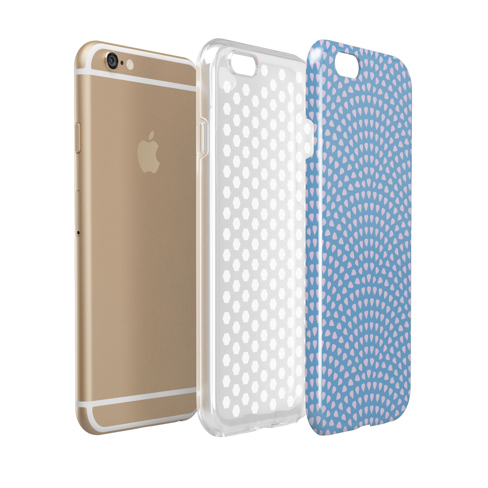 Coastal Pattern Apple iPhone 6 3D Tough Case Expanded view