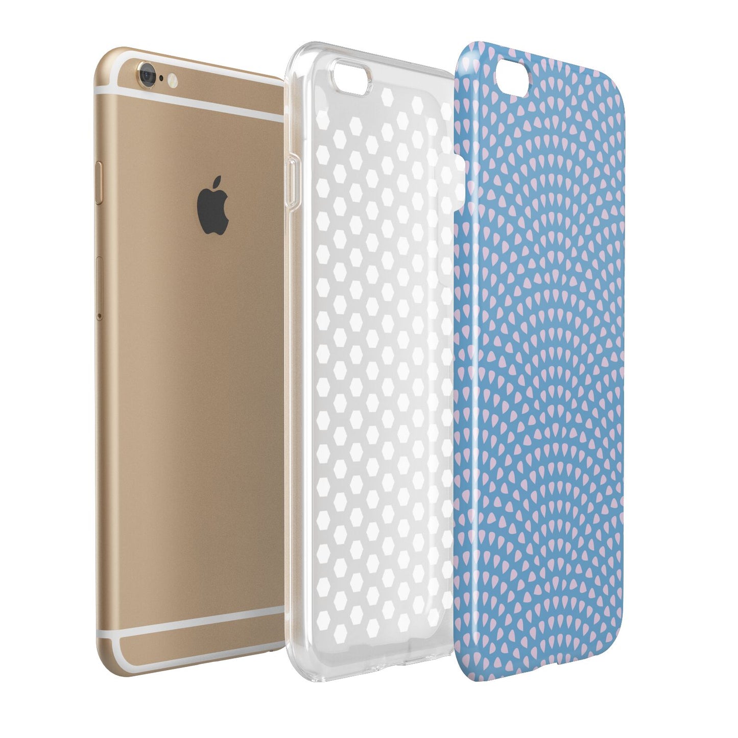 Coastal Pattern Apple iPhone 6 Plus 3D Tough Case Expand Detail Image