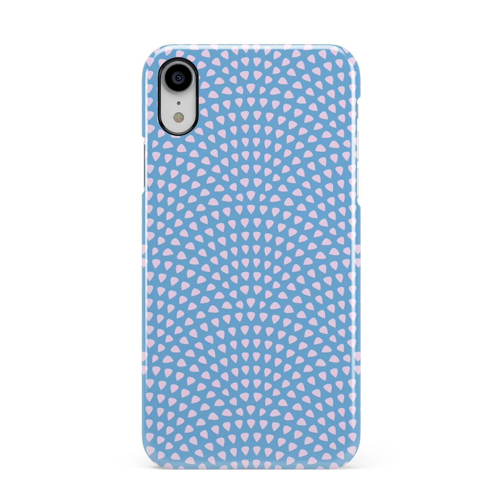 Coastal Pattern Apple iPhone XR White 3D Snap Case