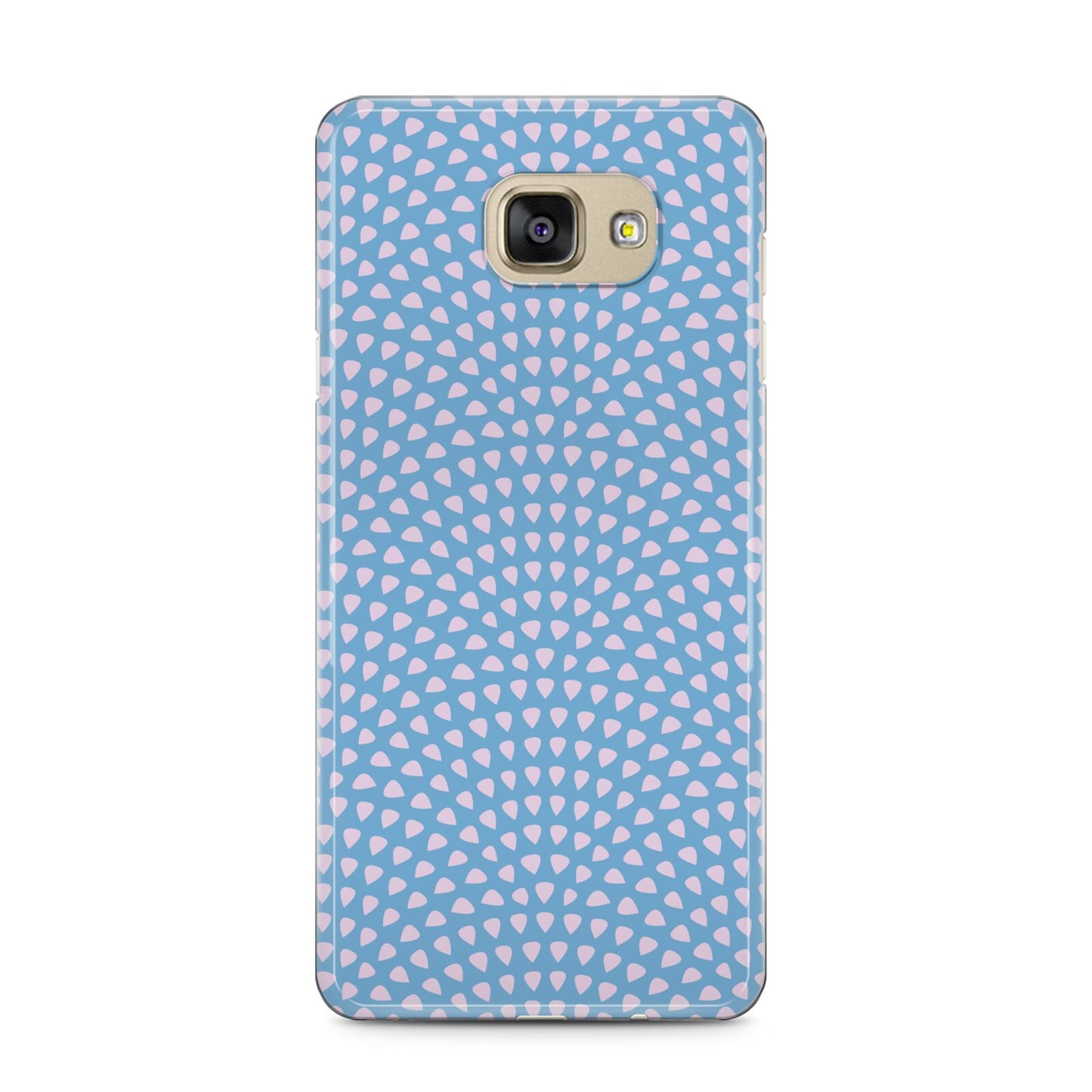 Coastal Pattern Samsung Galaxy A5 2016 Case on gold phone