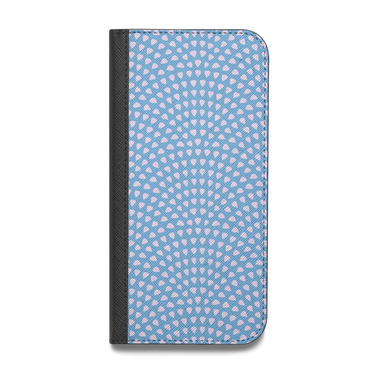 Coastal Pattern Vegan Leather Flip iPhone Case