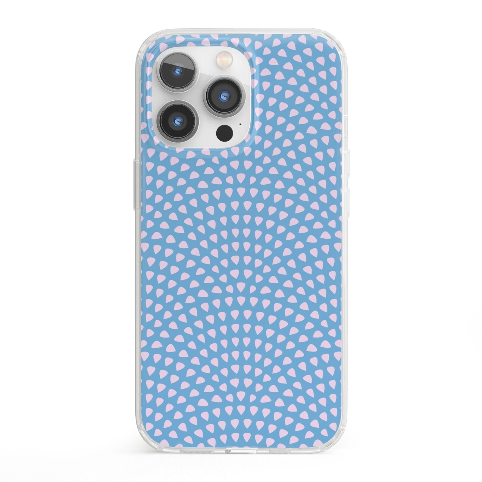 Coastal Pattern iPhone 13 Pro Clear Bumper Case