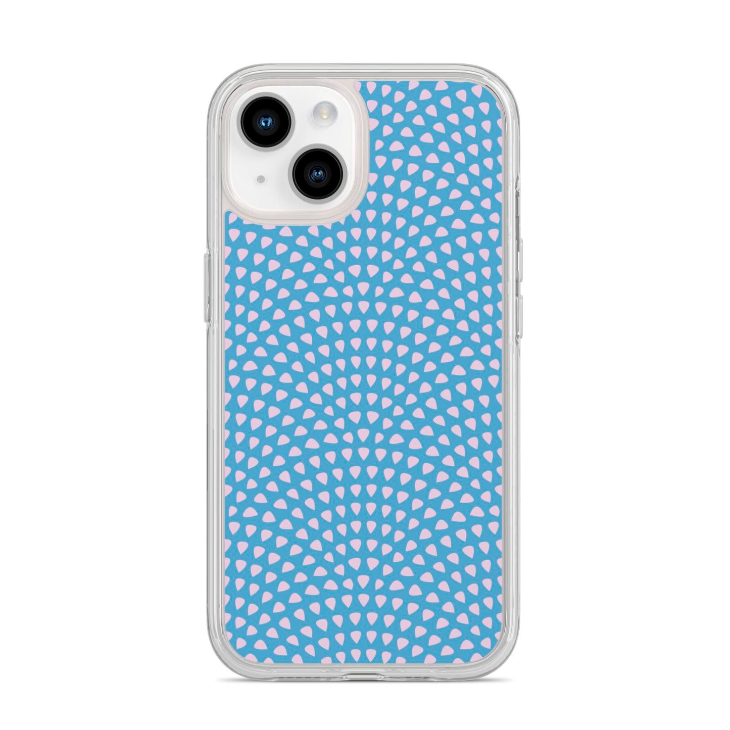 Coastal Pattern iPhone 14 Clear Tough Case Starlight