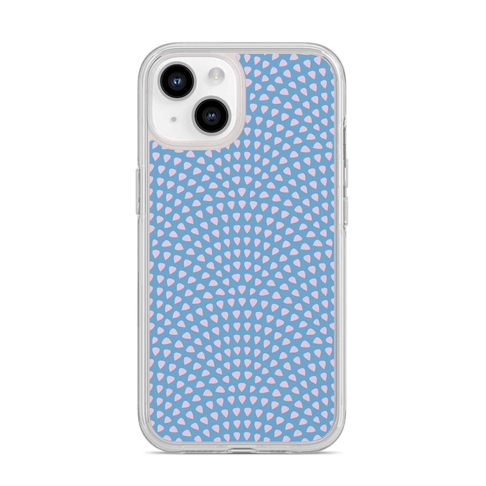 Coastal Pattern iPhone 14 Clear Tough Case Starlight