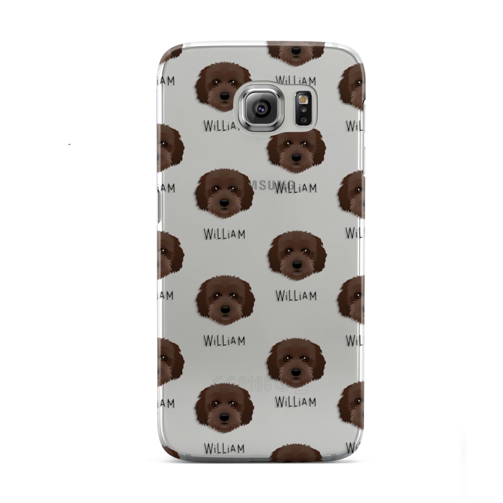 Cockachon Icon with Name Samsung Galaxy S6 Case