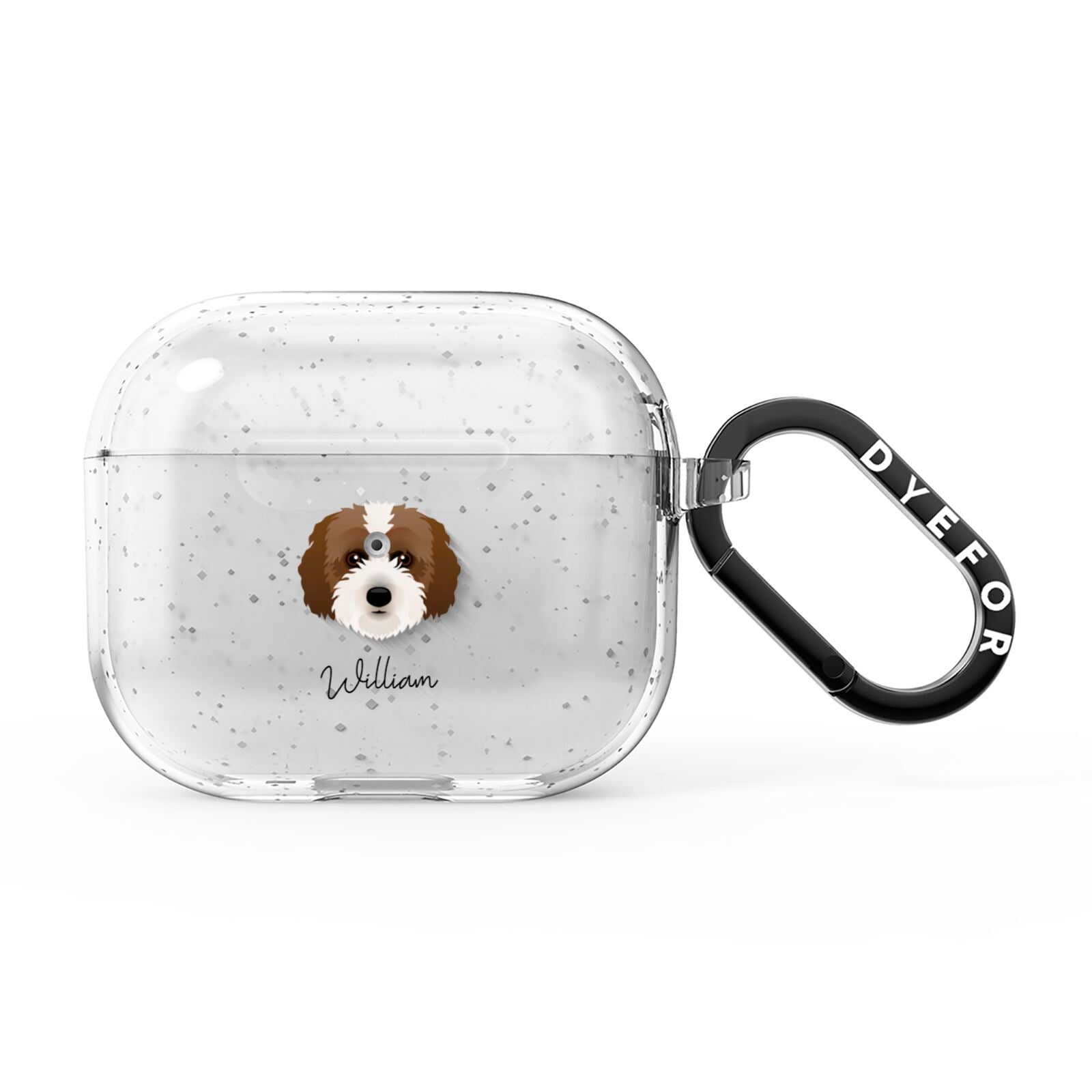 Cockachon Personalised AirPods Glitter Case 3rd Gen