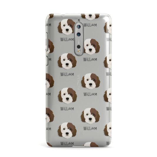 Cockapoo Icon with Name Nokia Case