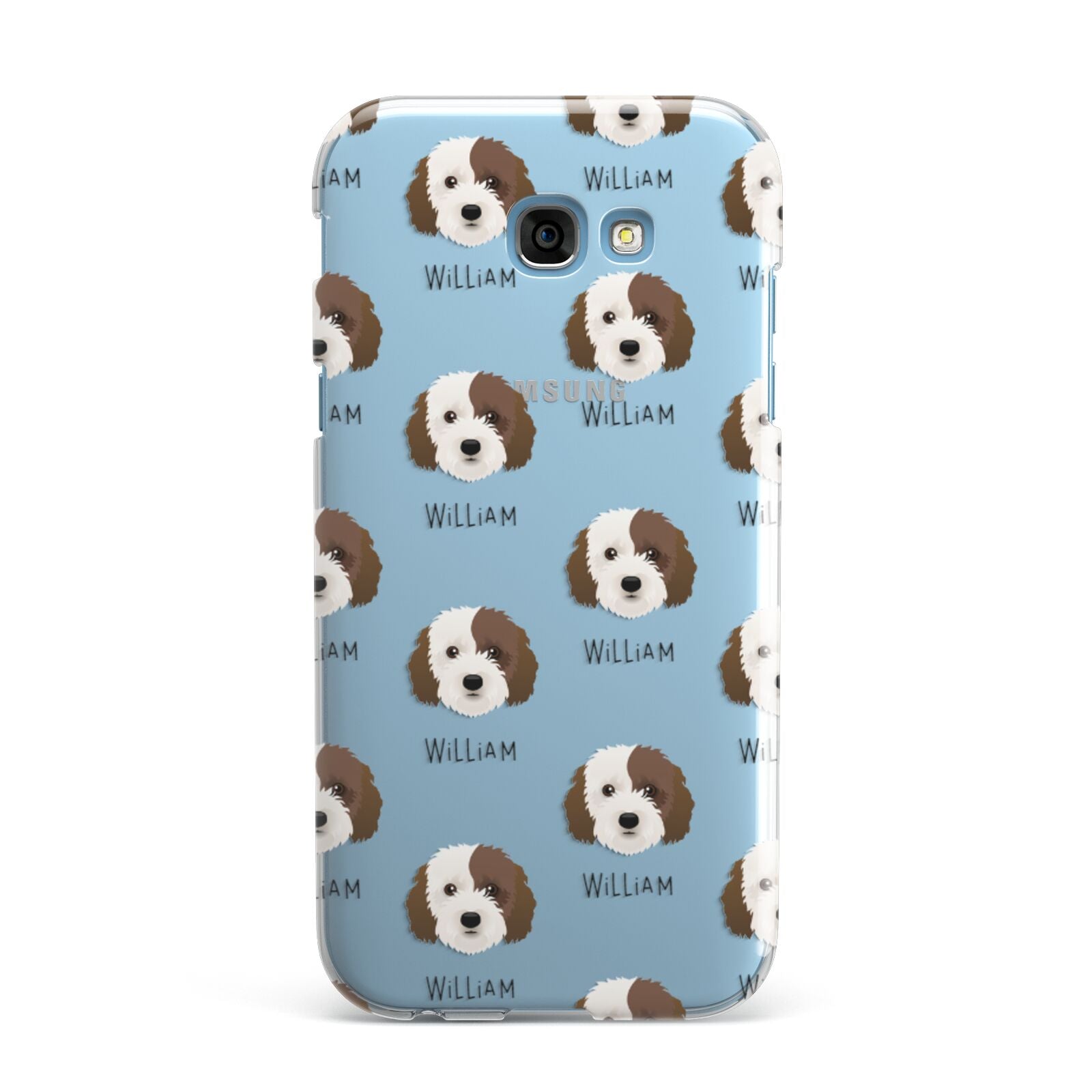 Cockapoo Icon with Name Samsung Galaxy A7 2017 Case