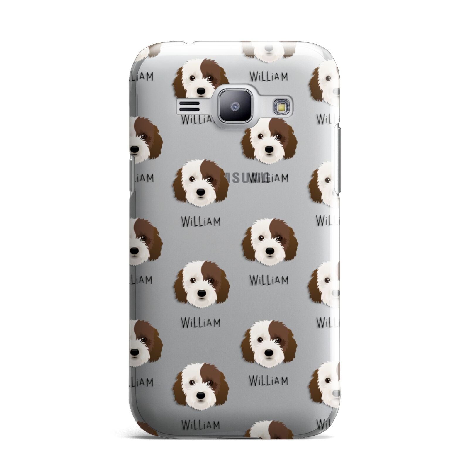 Cockapoo Icon with Name Samsung Galaxy J1 2015 Case