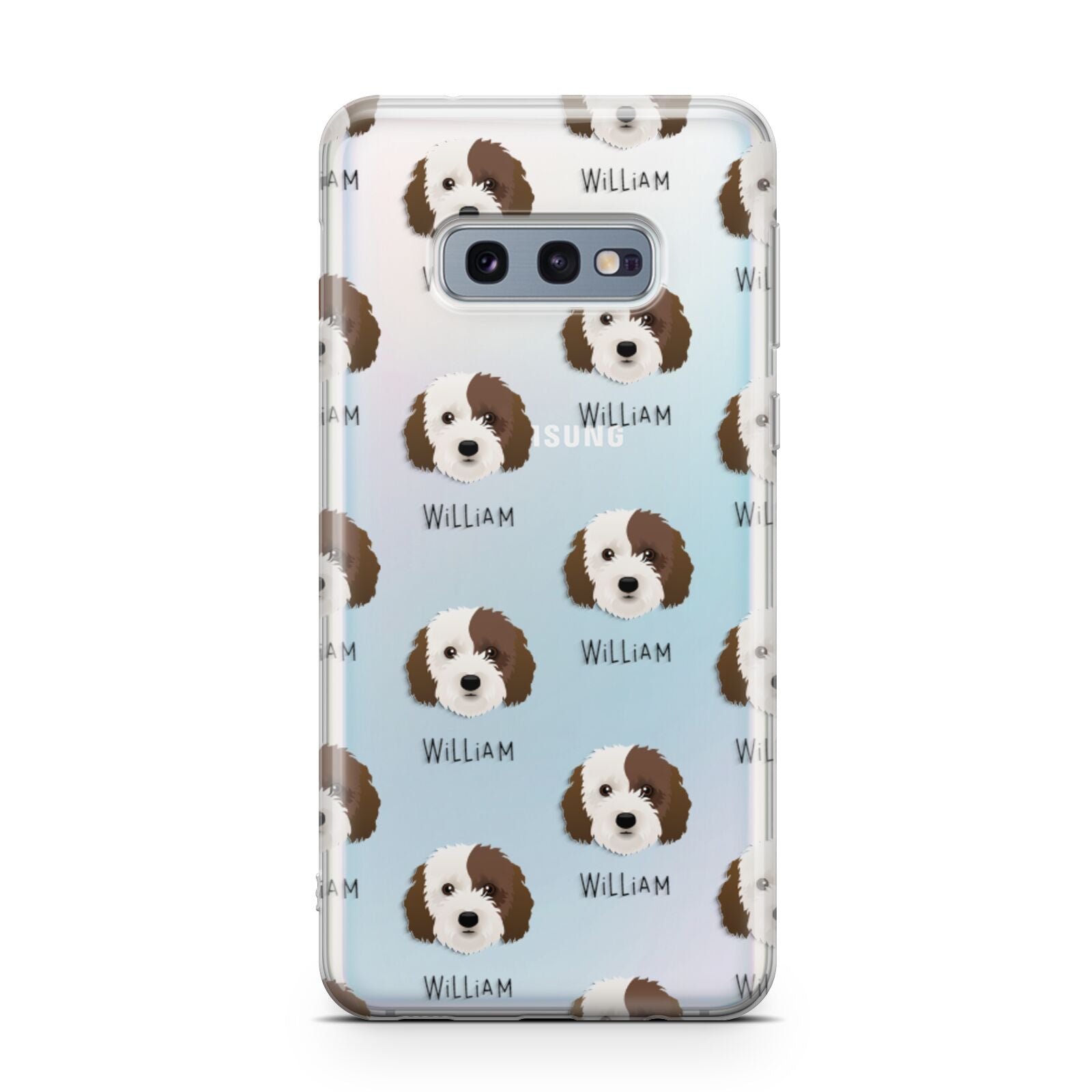 Cockapoo Icon with Name Samsung Galaxy S10E Case