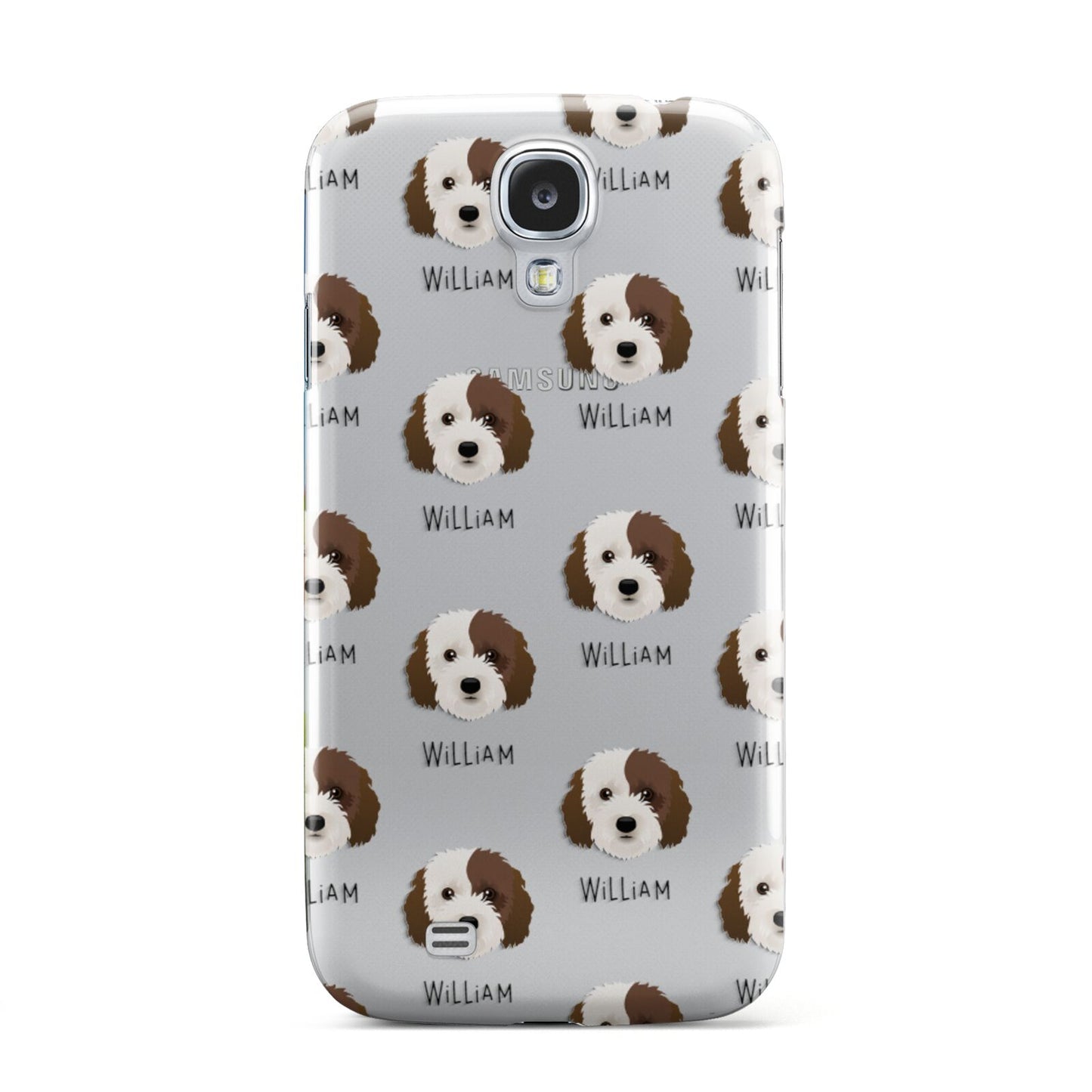 Cockapoo Icon with Name Samsung Galaxy S4 Case