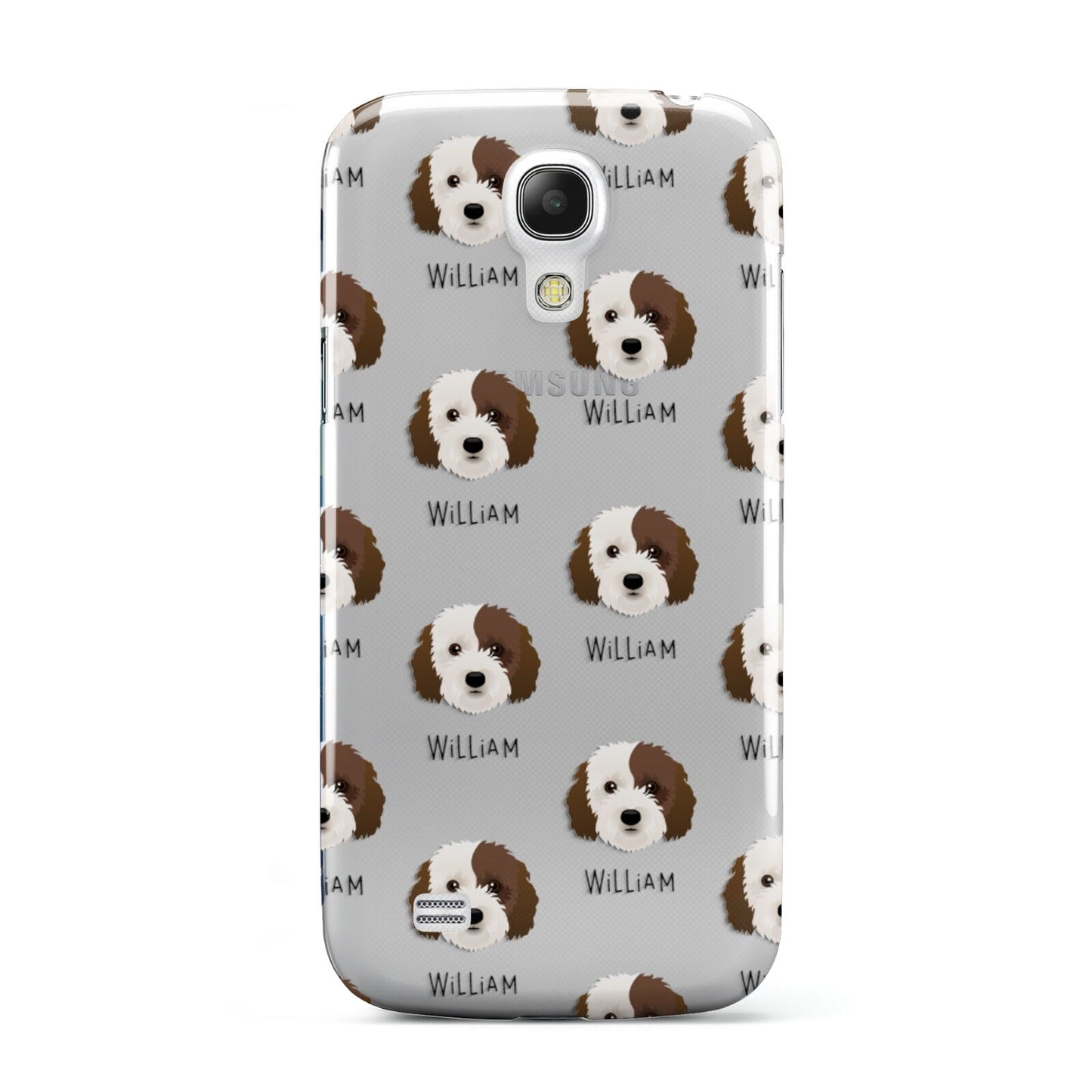 Cockapoo Icon with Name Samsung Galaxy S4 Mini Case