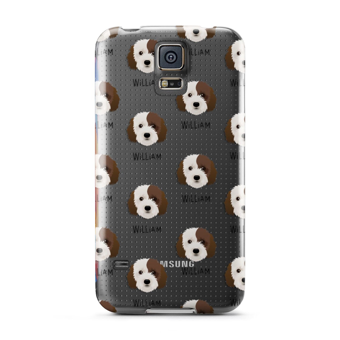 Cockapoo Icon with Name Samsung Galaxy S5 Case