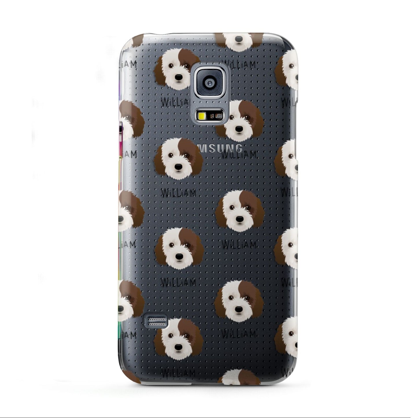 Cockapoo Icon with Name Samsung Galaxy S5 Mini Case