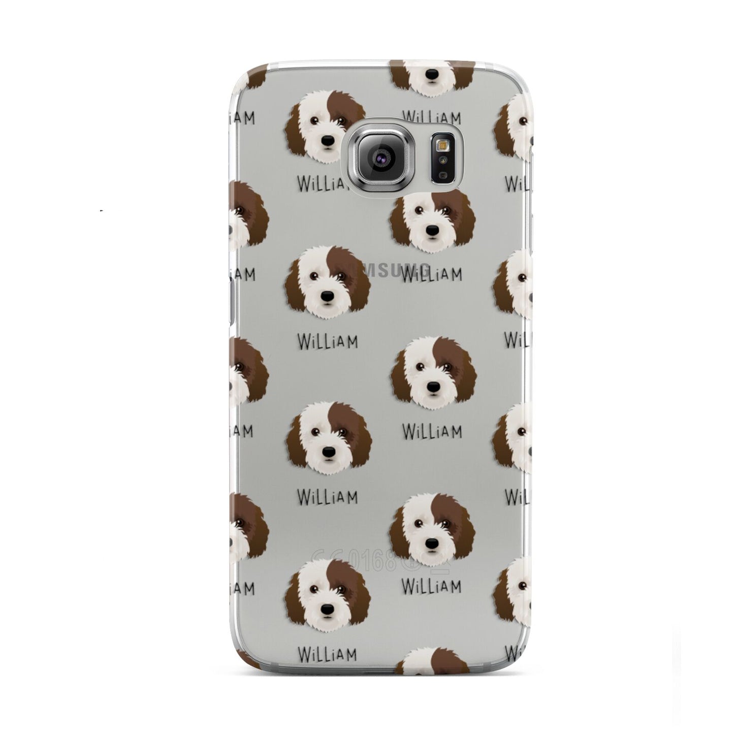 Cockapoo Icon with Name Samsung Galaxy S6 Case