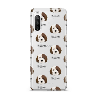 Cockapoo Icon with Name Sony Xperia 10 III Case
