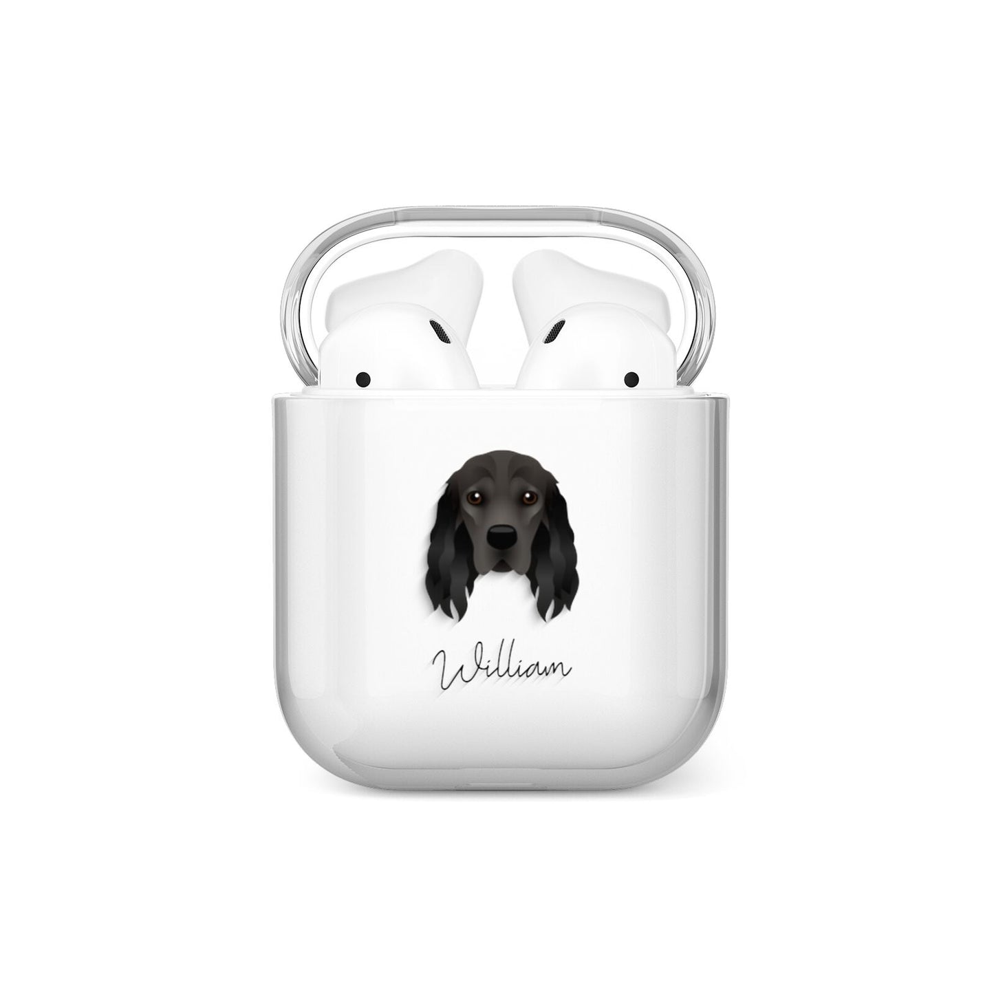 Cocker Spaniel Personalised AirPods Case