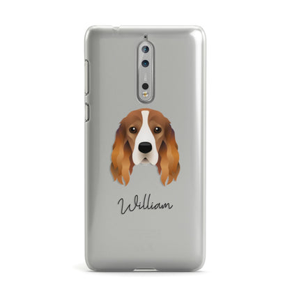 Cocker Spaniel Personalised Nokia Case