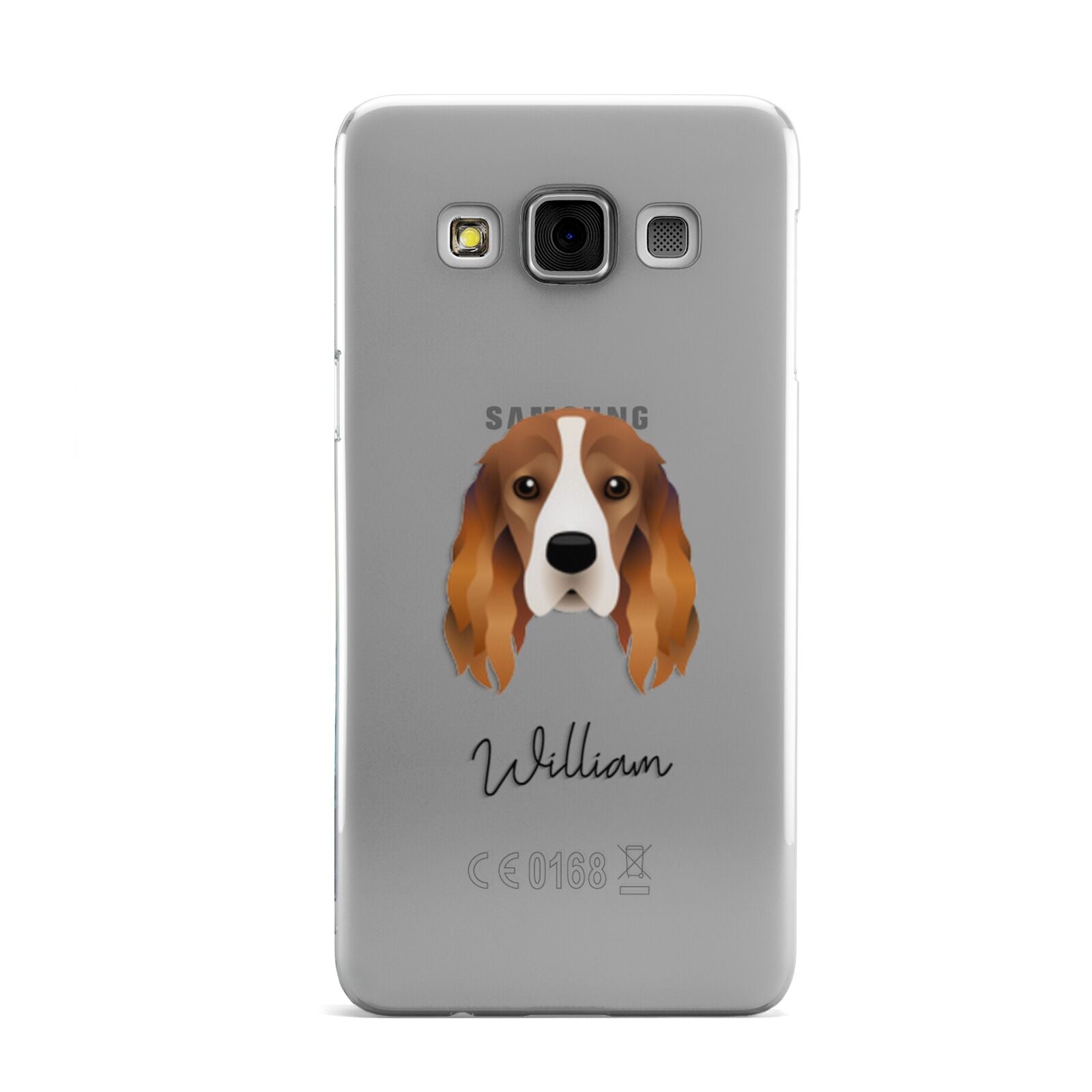 Cocker Spaniel Personalised Samsung Galaxy A3 Case