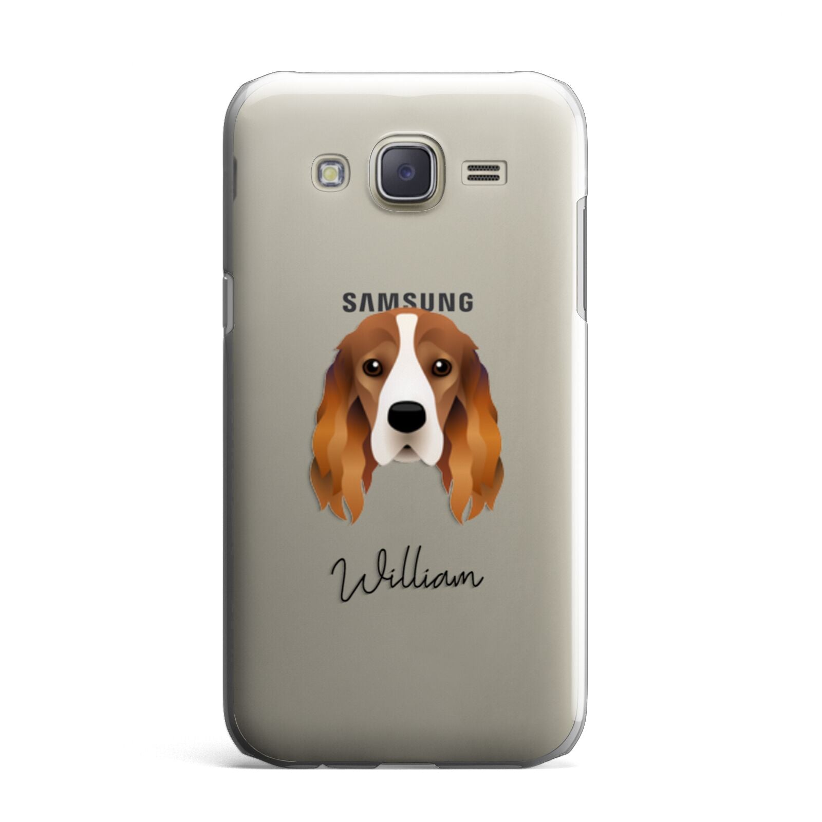 Cocker Spaniel Personalised Samsung Galaxy J7 Case