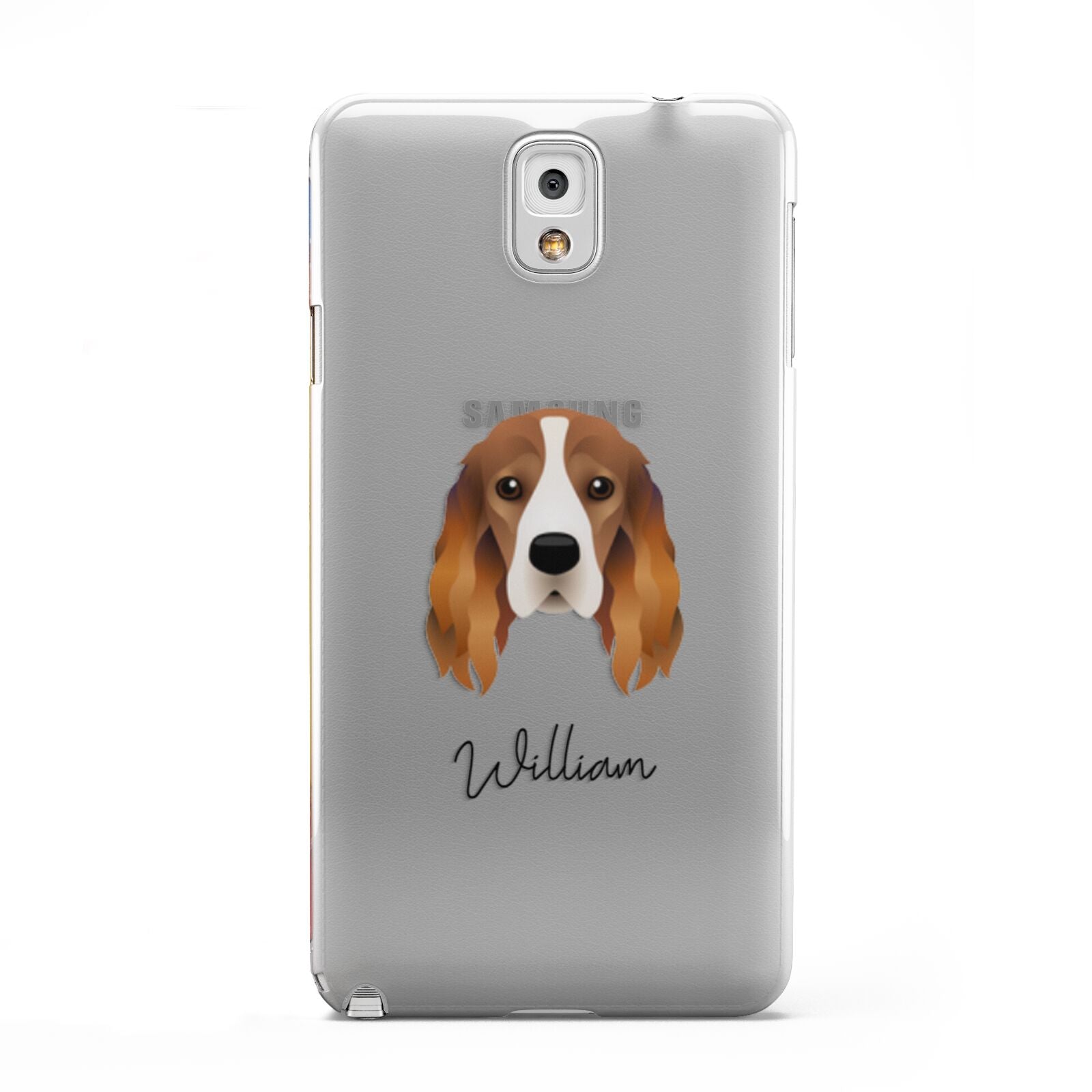 Cocker Spaniel Personalised Samsung Galaxy Note 3 Case