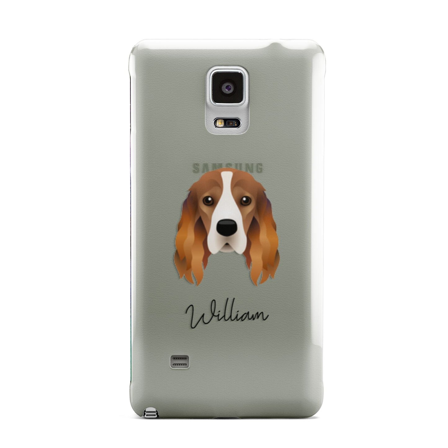Cocker Spaniel Personalised Samsung Galaxy Note 4 Case