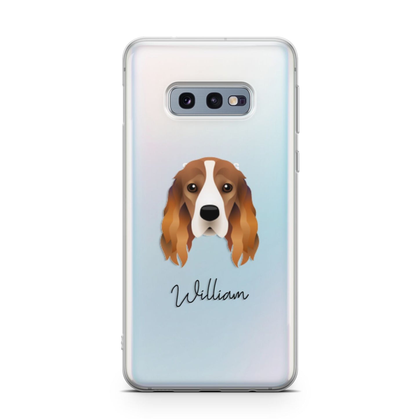 Cocker Spaniel Personalised Samsung Galaxy S10E Case