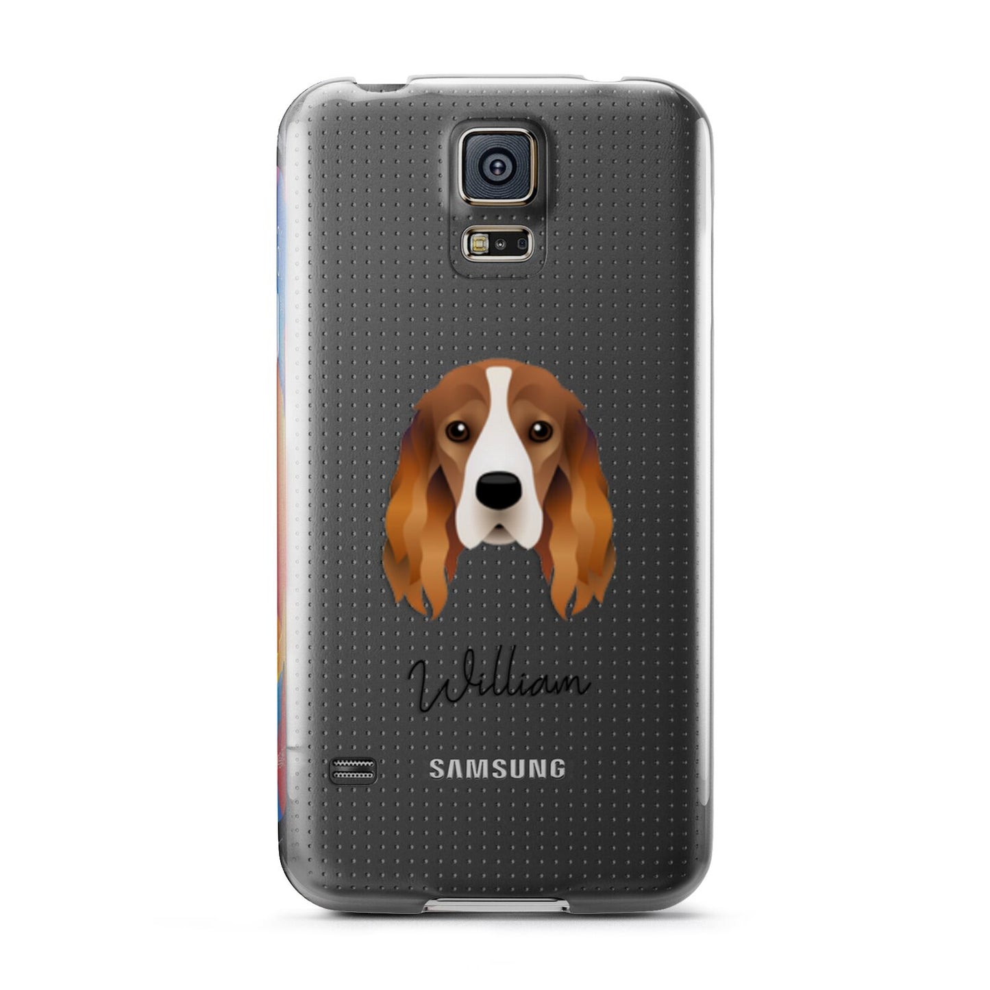 Cocker Spaniel Personalised Samsung Galaxy S5 Case