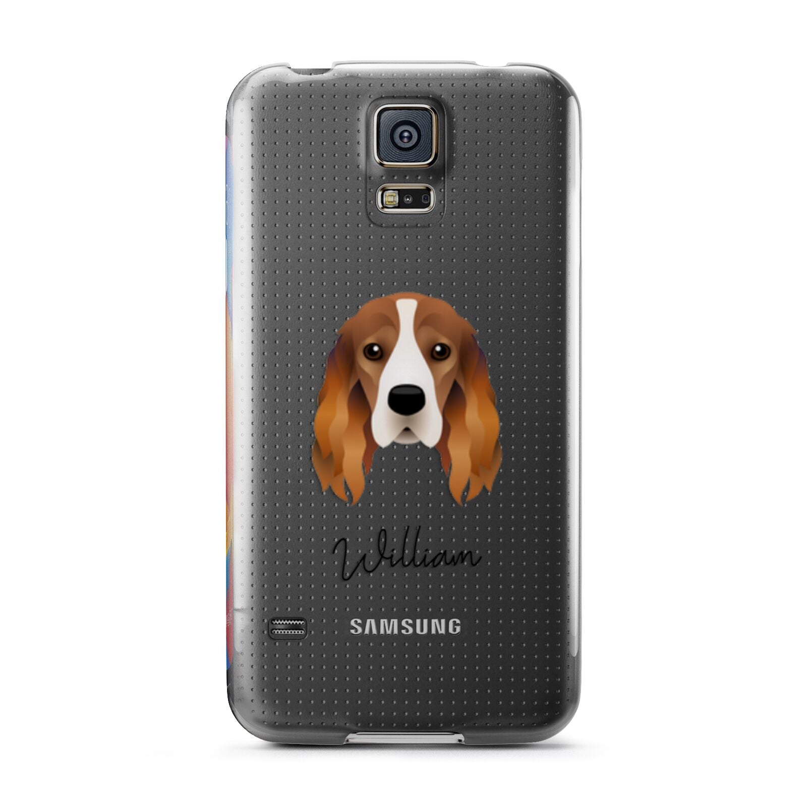 Cocker Spaniel Personalised Samsung Galaxy S5 Case