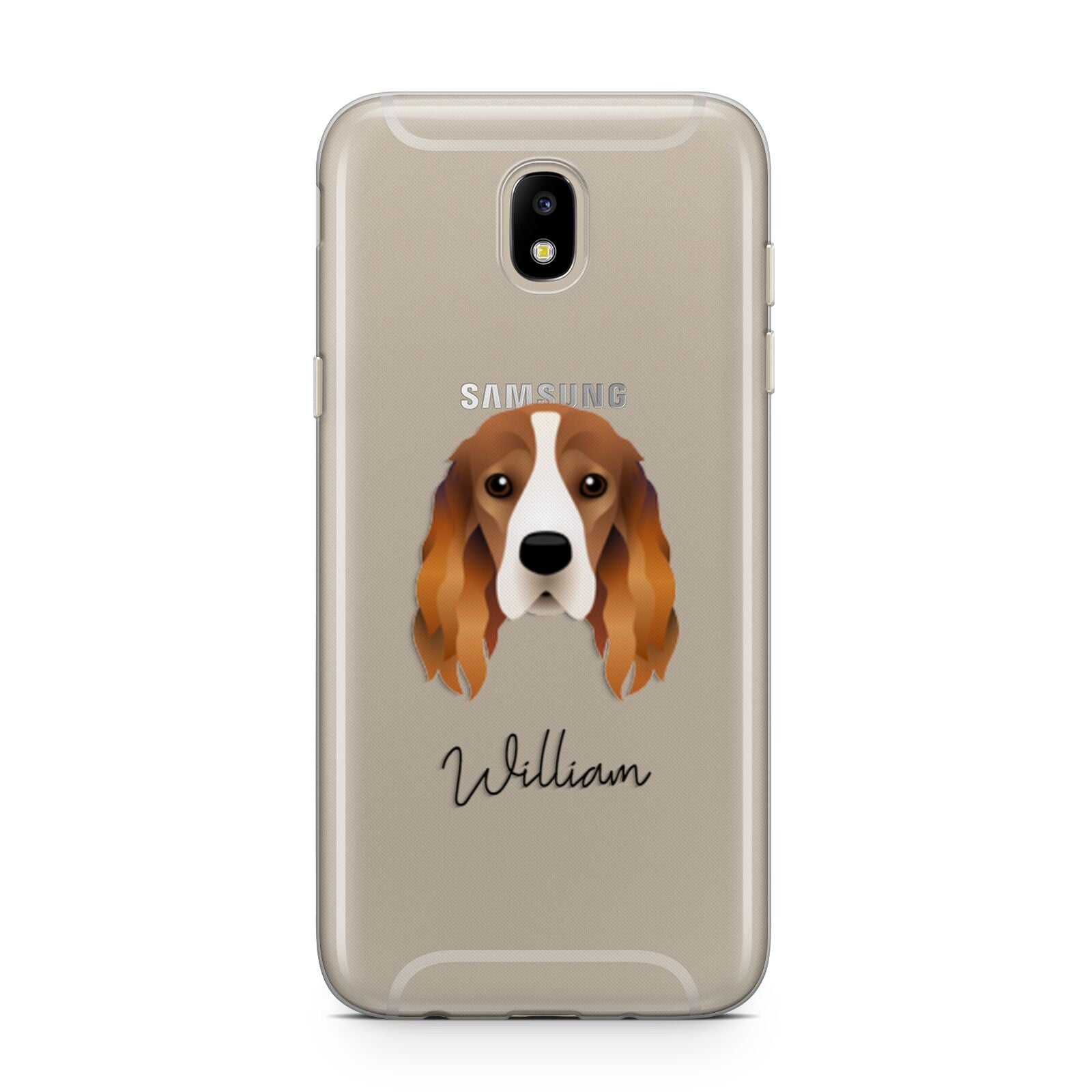 Cocker Spaniel Personalised Samsung J5 2017 Case