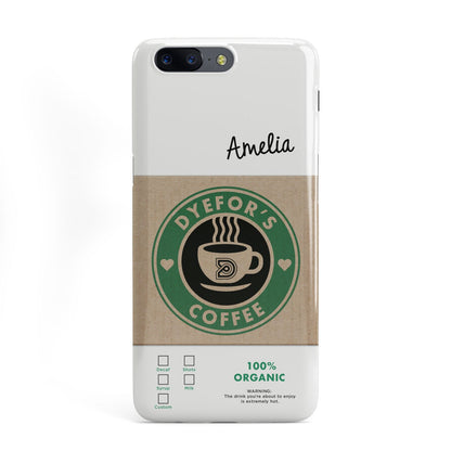 Coffee Cup Personalised OnePlus Case