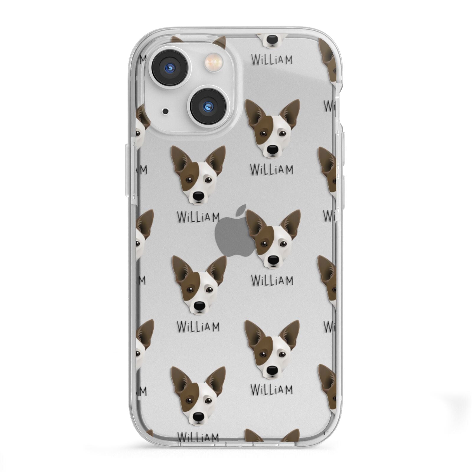 Cojack Icon with Name iPhone 13 Mini TPU Impact Case with White Edges