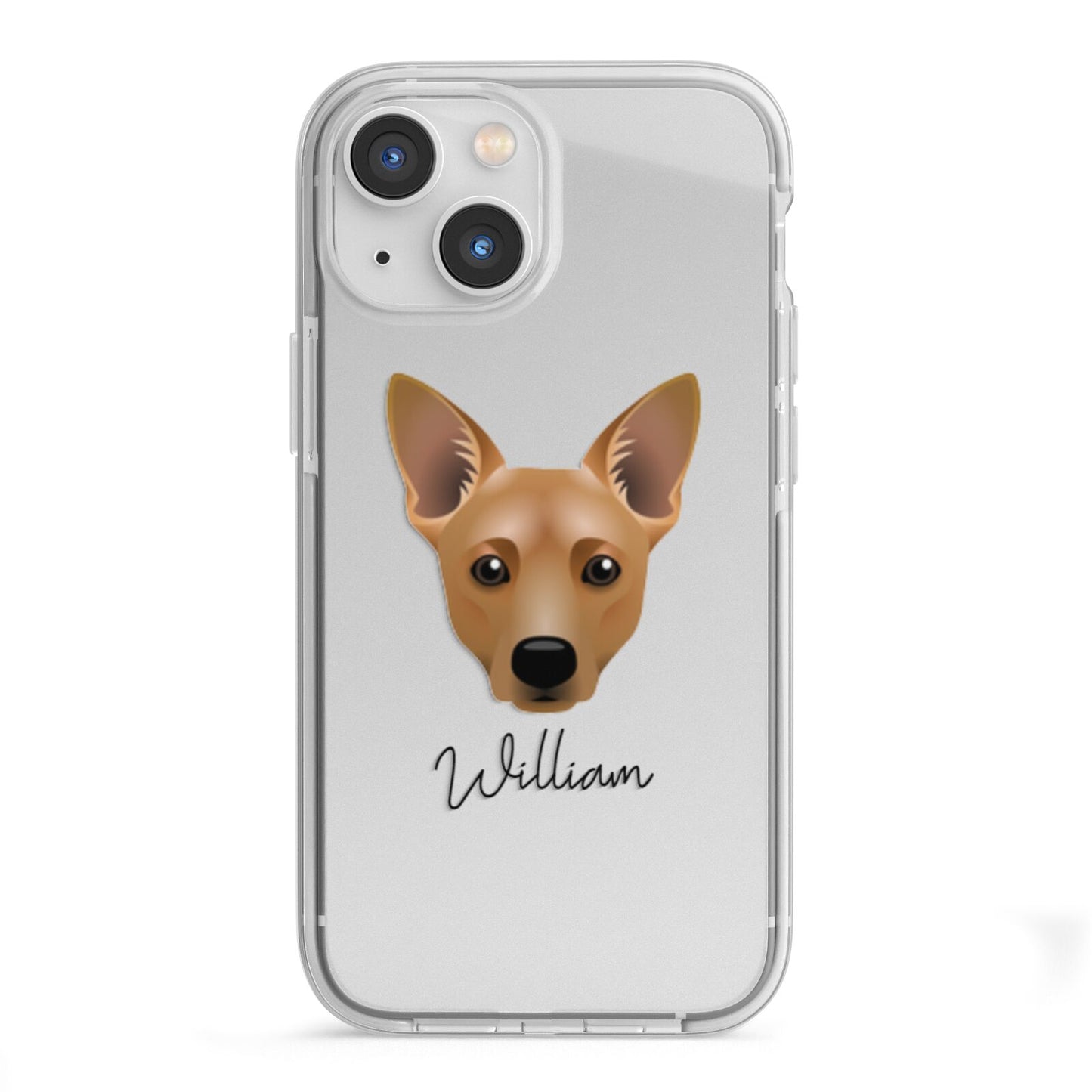 Cojack Personalised iPhone 13 Mini TPU Impact Case with White Edges