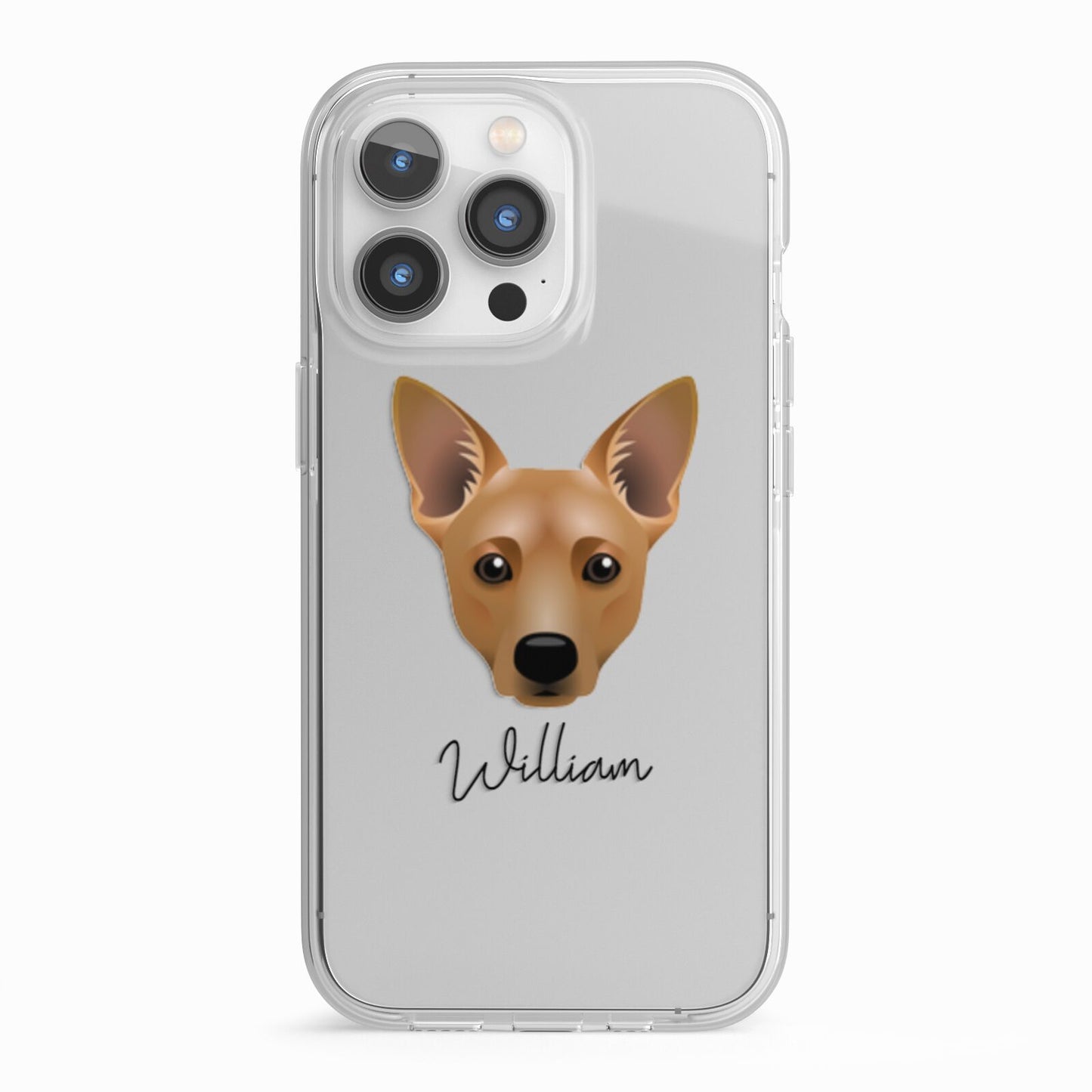 Cojack Personalised iPhone 13 Pro TPU Impact Case with White Edges