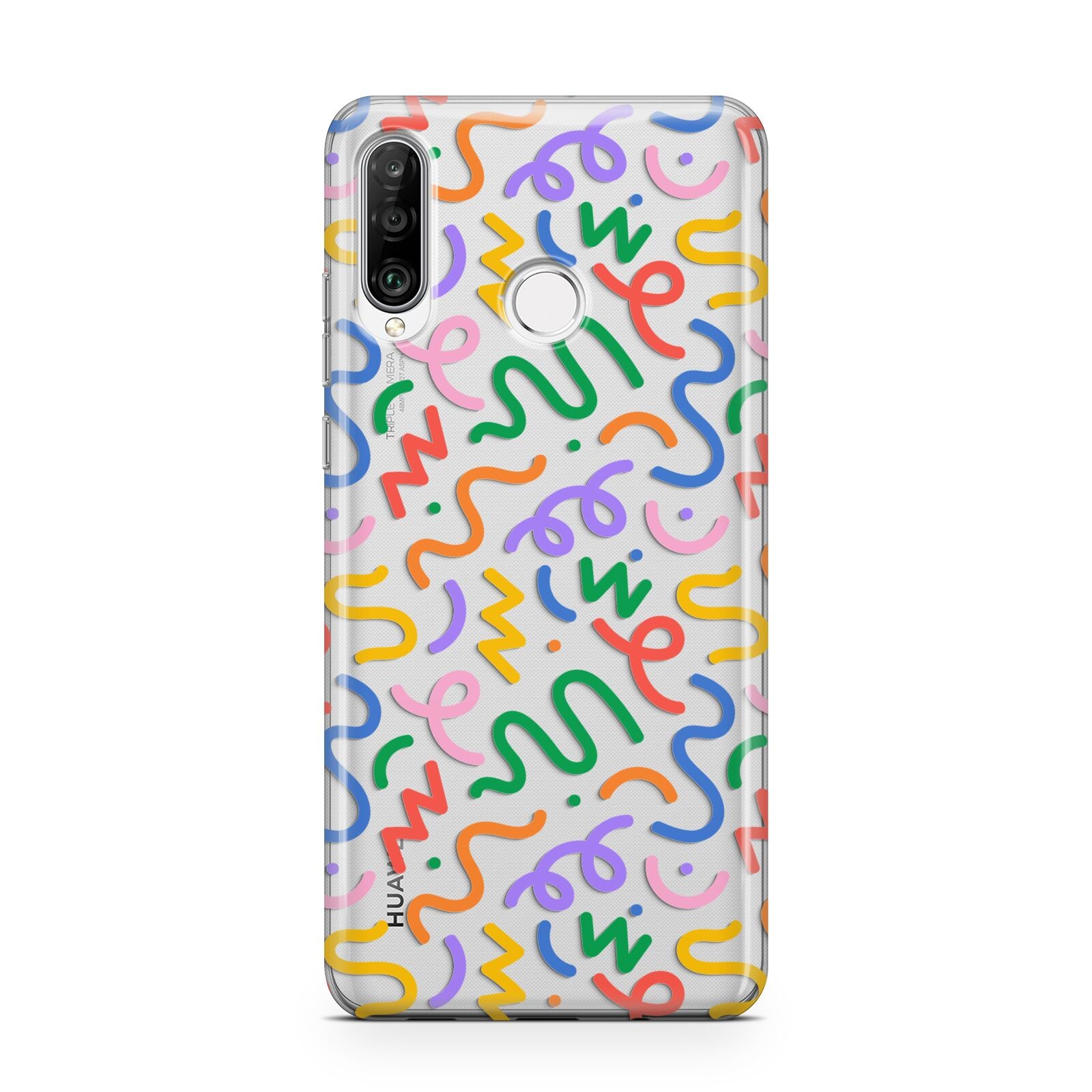 Colourful Doodle Huawei P30 Lite Phone Case