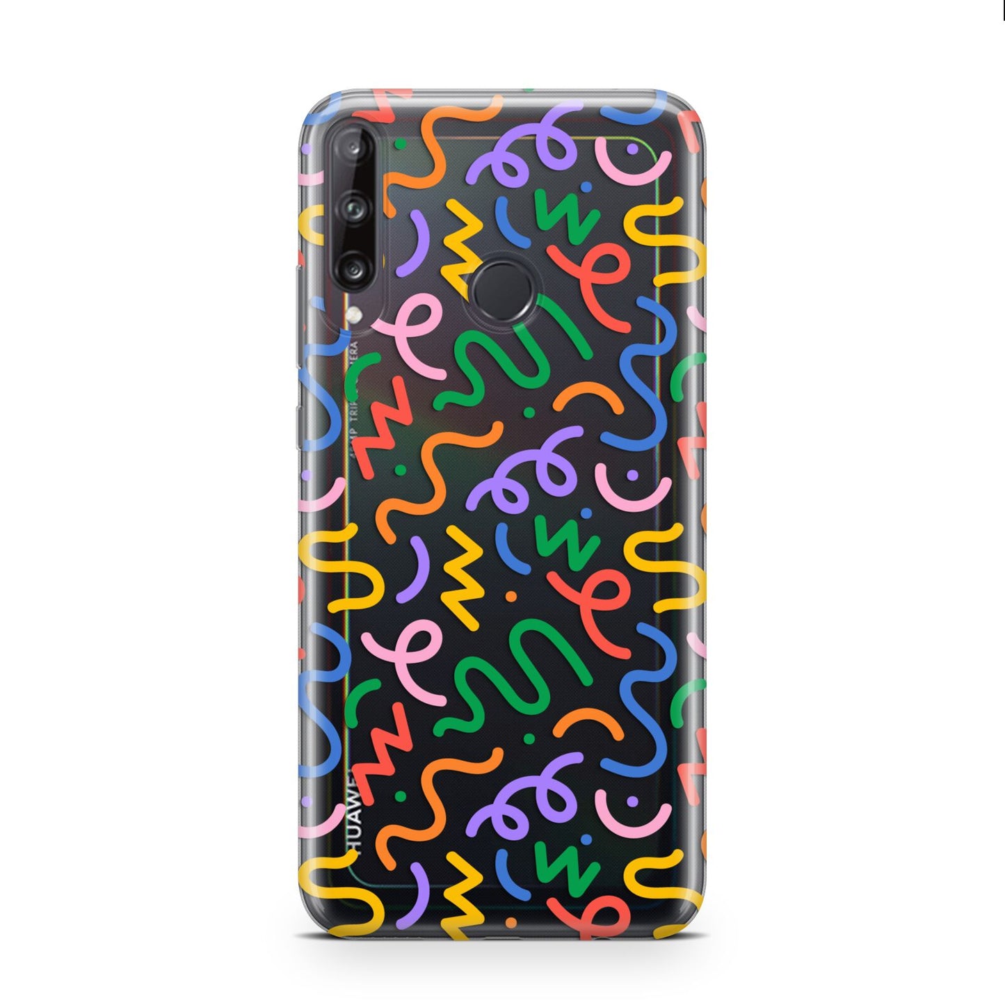 Colourful Doodle Huawei P40 Lite E Phone Case