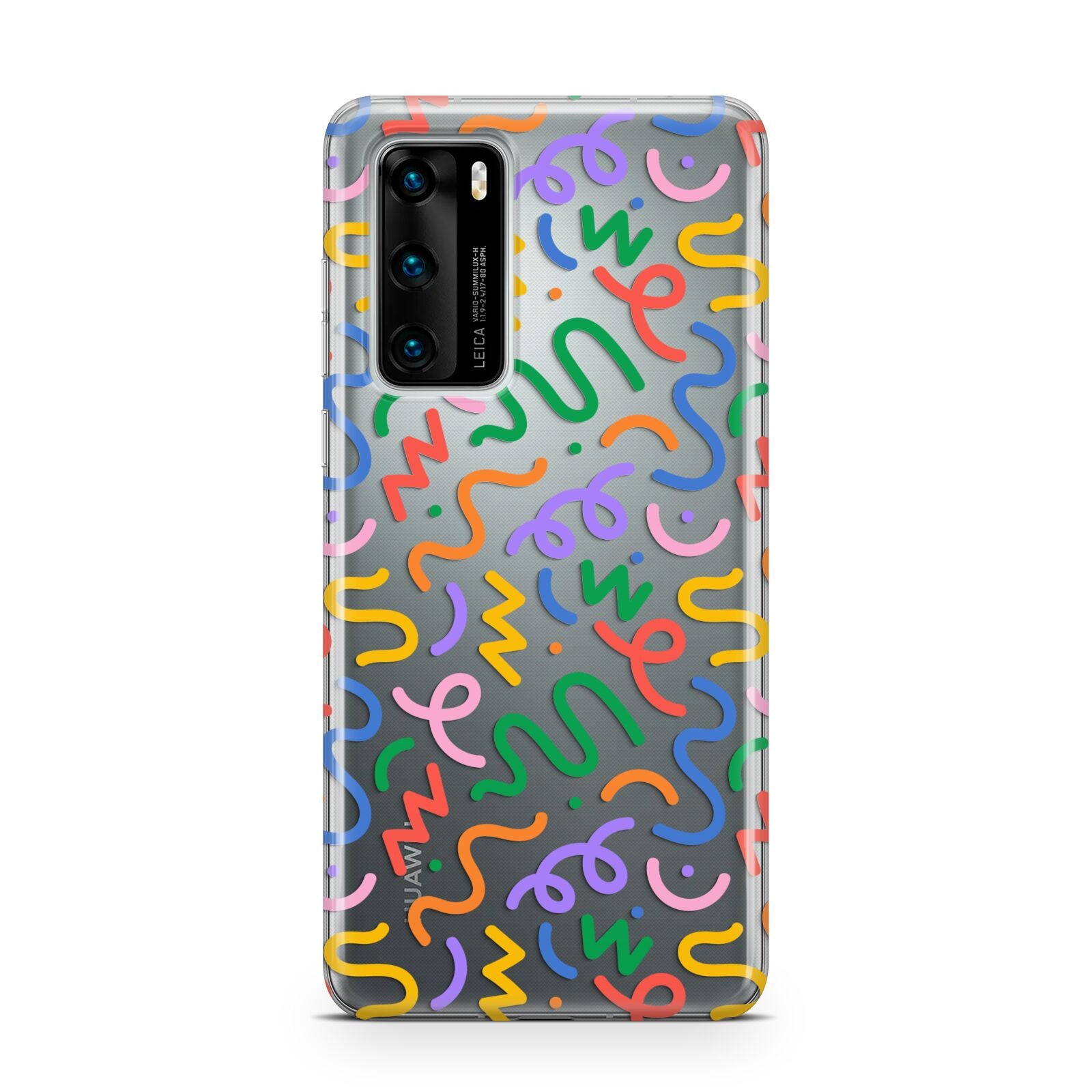 Colourful Doodle Huawei P40 Phone Case