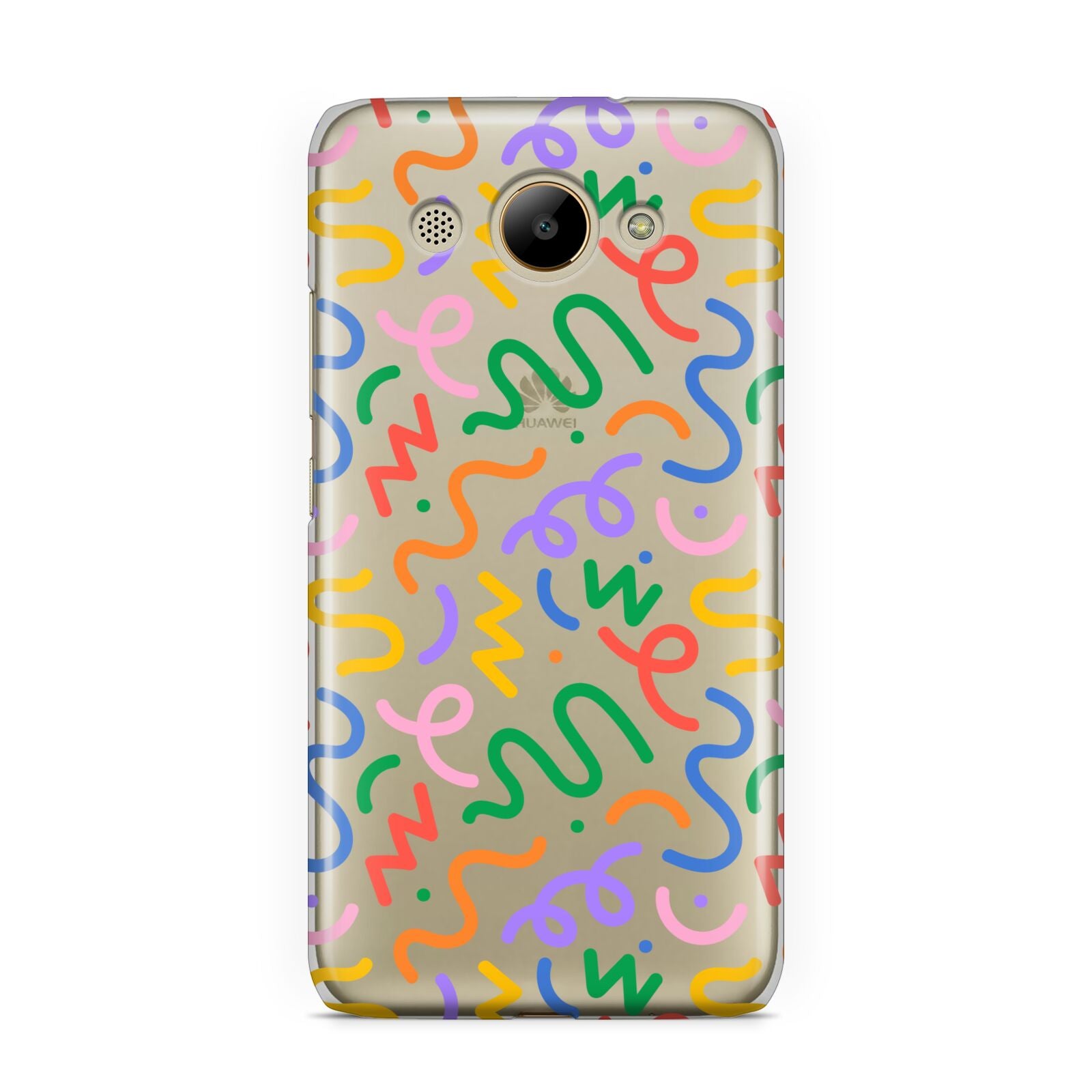 Colourful Doodle Huawei Y3 2017