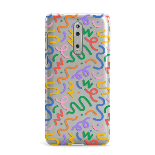 Colourful Doodle Nokia Case