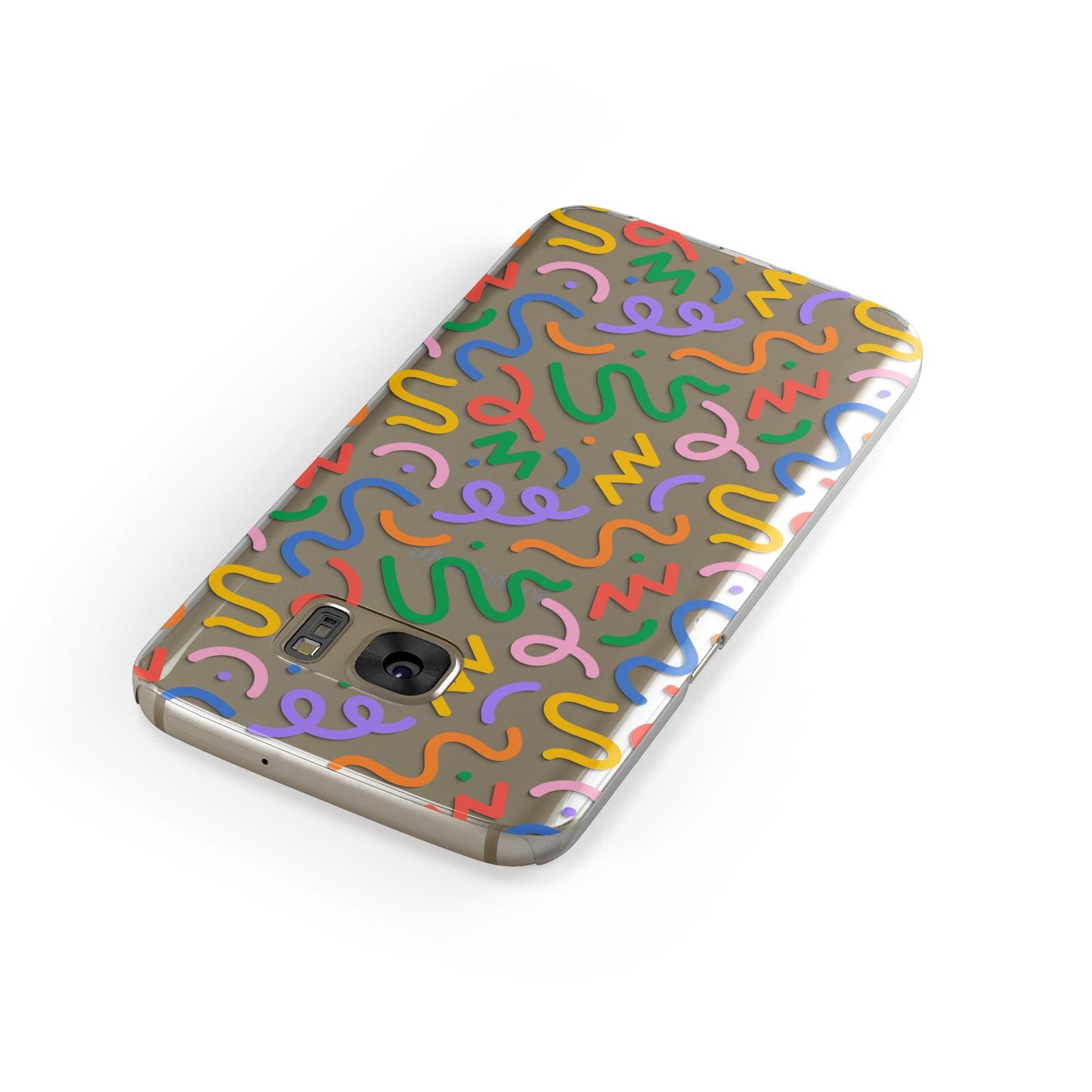 Colourful Doodle Samsung Galaxy Case Front Close Up