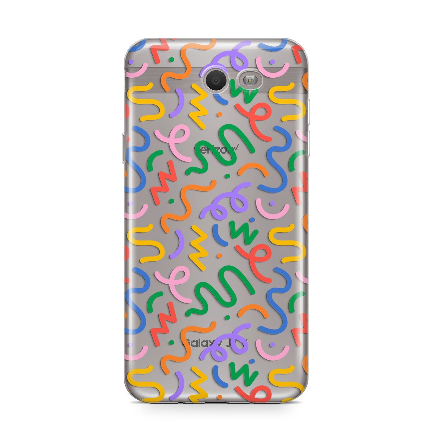 Colourful Doodle Samsung Galaxy J7 2017 Case