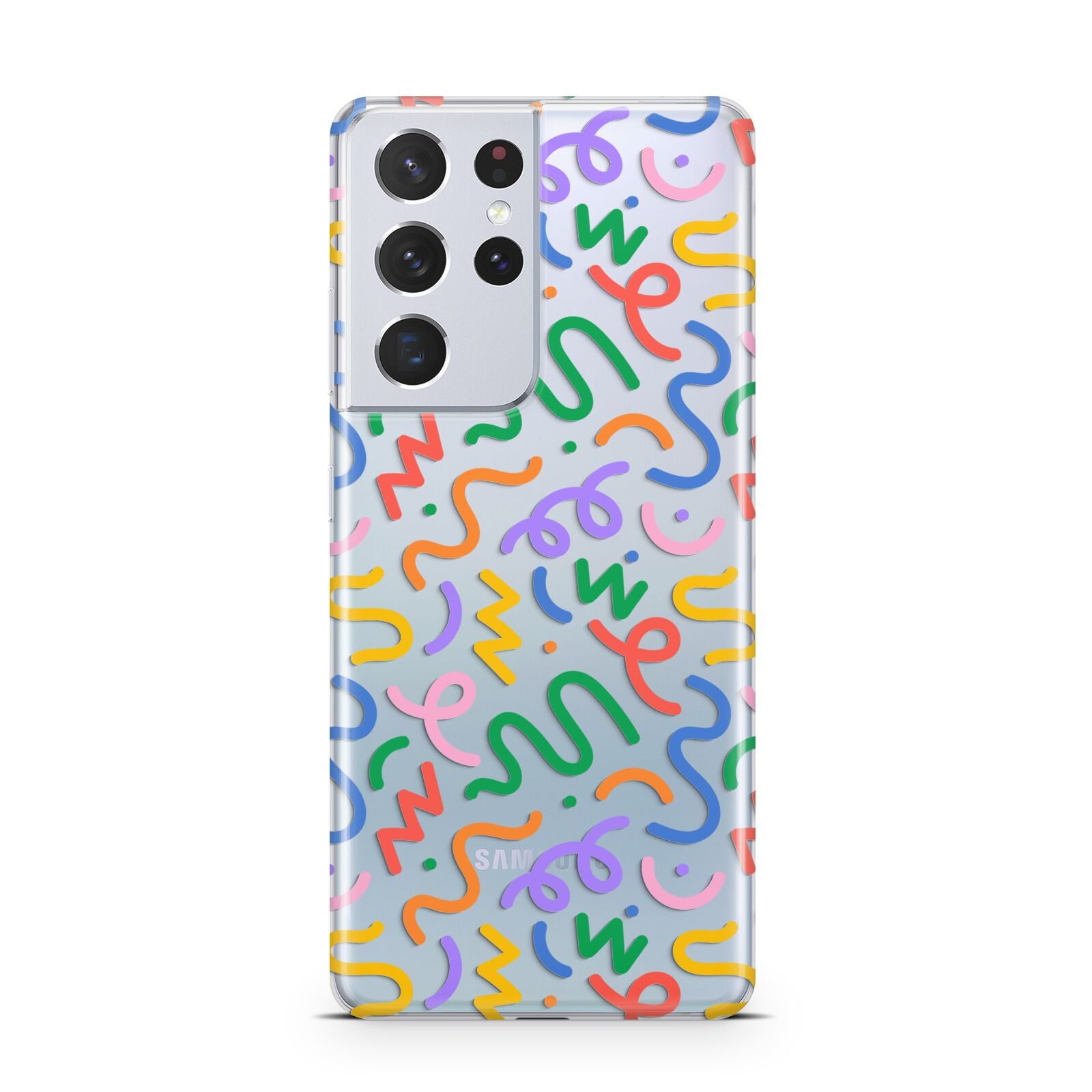 Colourful Doodle Samsung S21 Ultra Case