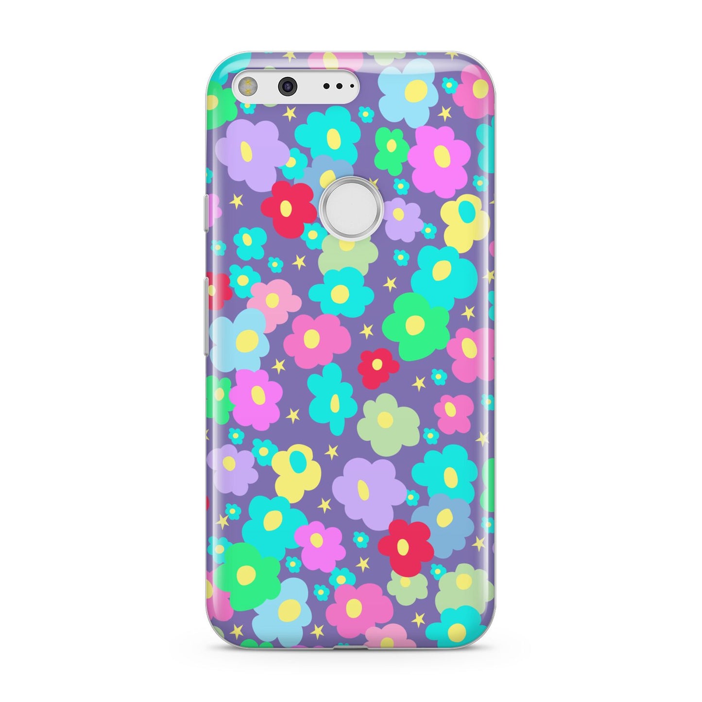 Colourful Flowers Google Pixel Case