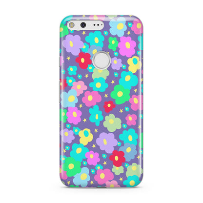 Colourful Flowers Google Pixel Case