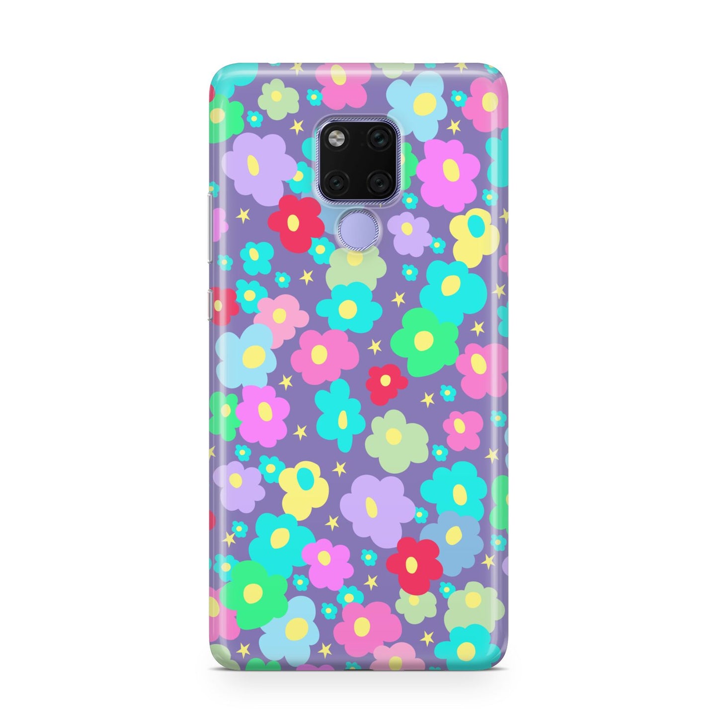 Colourful Flowers Huawei Mate 20X Phone Case