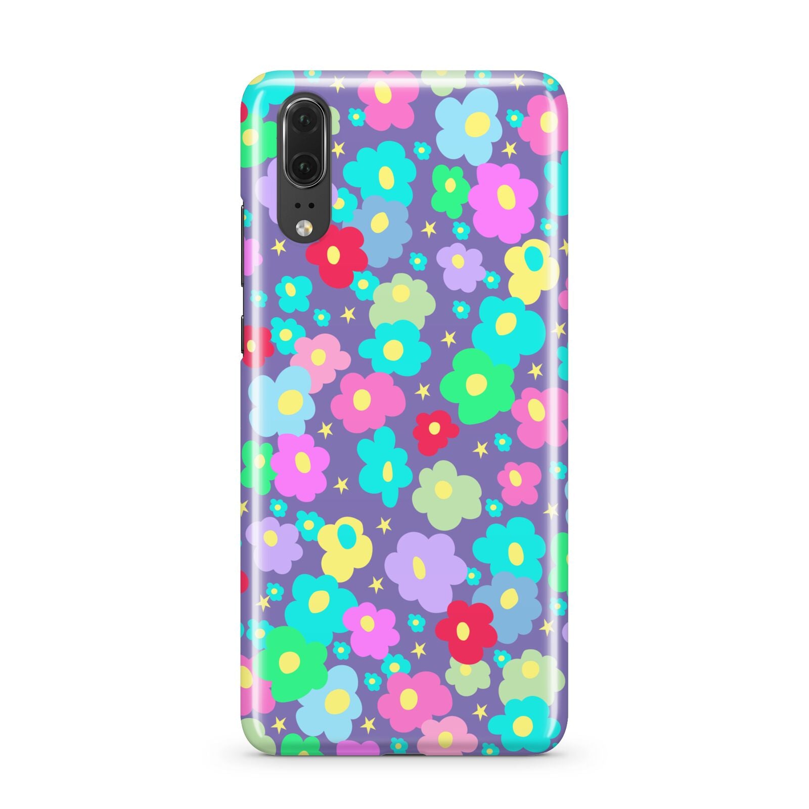 Colourful Flowers Huawei P20 Phone Case