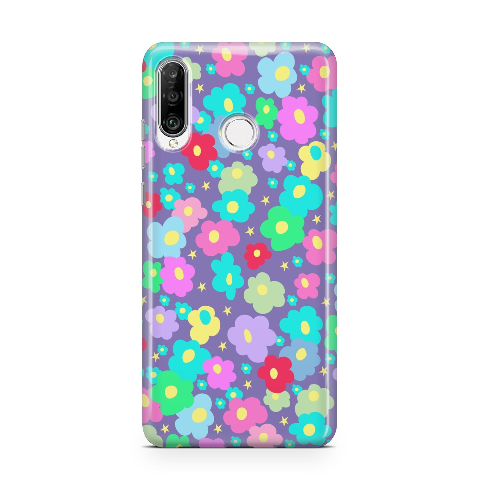 Colourful Flowers Huawei P30 Lite Phone Case